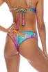 Luli Fama Wild Waters Seamless Wavy Ruched Back Bottom